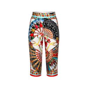 Брюки с принтом Majolica