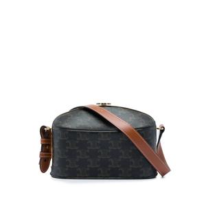 Сумка на плечо Triomphe Coated Canvas Lunch Box Bag (2021 год)