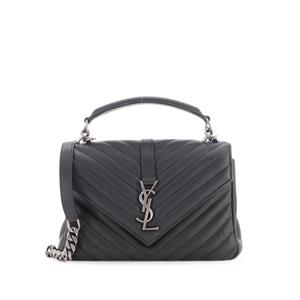 Сумка через плечо Classic Monogram College Bag Matelasse Chevron Leather Medium