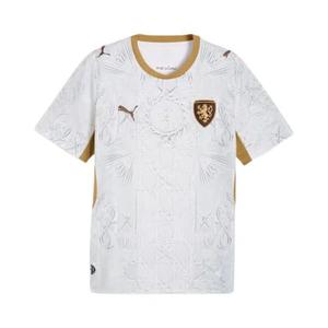Джерси Puma Чехия 2026 выездной комплект 'Puma White-Matte Gold'