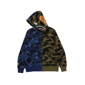 Худи Split Camo Shark на молнии
