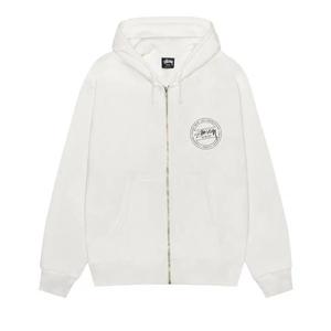 Топы Stussy Wear Zip Hoodie Pigment Dyed 'Natural'