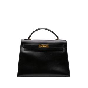 1986 Box Calf Kelly Sellier 32 satchel