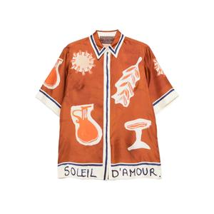 Рубашка Soleil D´Amour с графичным принтом