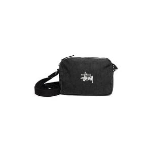 Сумки Stussy Canvas Side Pouch 'Вымытый черный'