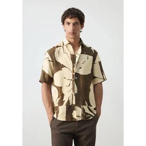 Рубашка Regular Fit с принтом