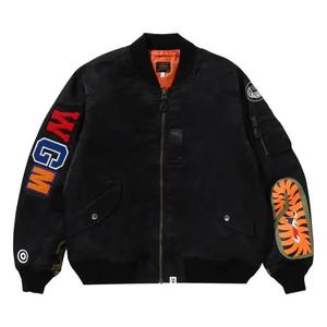 Бомберы BAPE Shark MA-1 Бомбер 'Black'