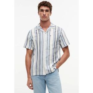 Рубашка с коротким рукавом Regular Fit Textured Stripe - Th Mainline