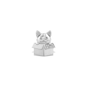 Diamondtalk 9k Белое золото Cuddly Glitters Бриллиантовая подвеска Pdt00037-a01