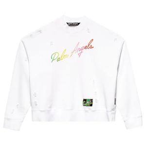 Свитеры Palm Angels Miami Logo Crew 'Белый'