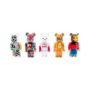 Фигурки BE@RBRICK DesignerCon Artist Steven Harrington, Tristan Eaton, Joe Ledbetter, Luke Chueh, KaNO 100% 'Многоцветный' (Набор из 5)