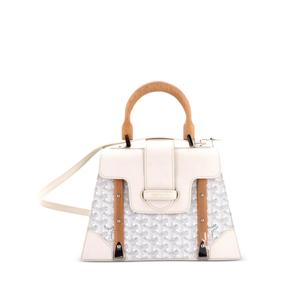 Сумка-сэтчел Saigon Top Handle Bag Coated Canvas with Leather PM
