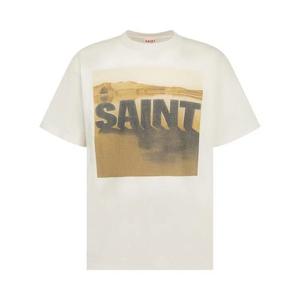 Футболки Saint Michael Kk Ss T-Shirt Desert 'White'