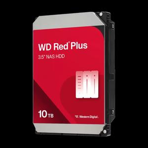 WD Red Plus 10TB 7200rpm 512MB 3.5" NAS HDD (WD100EFGX)