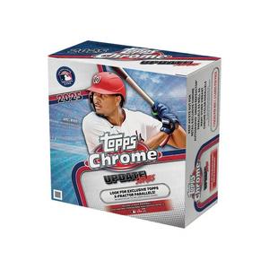 Спортивные карточки 2025 Topps Chrome Baseball Update Series Mega Box