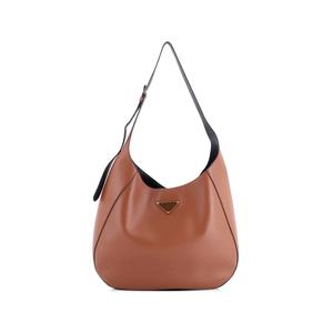 Сумка-хобо Triangle Logo Curved City Calf Large