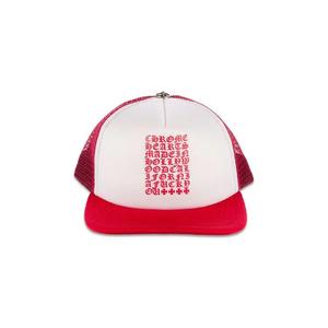 Кепки Chrome Hearts Eyechart Trucker Hat 'Red'