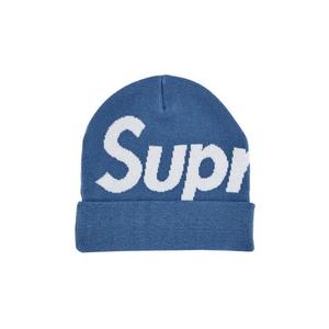 Шапки Supreme Big Logo Beanie 'Slate'