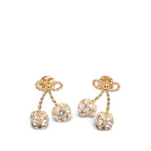 Серьги Cherryfic с кристаллами Swarovski