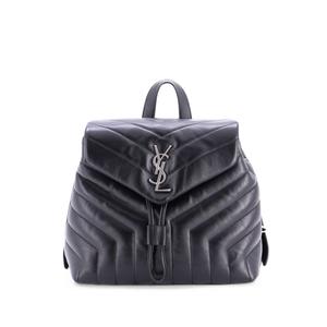 Маленький рюкзак LouLou Matelasse Chevron Leather