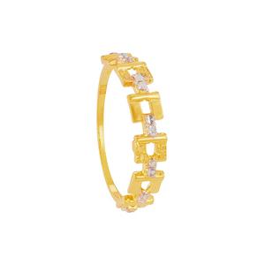 HABIB 916/22K Кольцо из желтого и белого золота 6200055YW