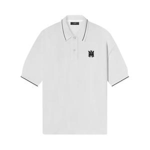 Поло Amiri Solid Short-Sleeve Polo 'White'