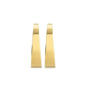 Серьги-кольца Large Meryl из желтого золота