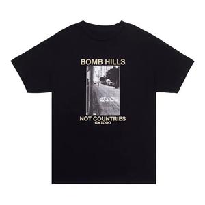 Футболки с коротким рукавом GX1000 Bomb Hills Not Countries Tee 'Black/Tan'