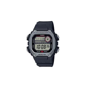 Мужские цифровые часы DW-291H-1AV с черным ремешком из смолы