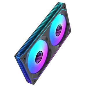 LOVINGCOOL LG240 240mm ARGB обратный вентилятор - черный