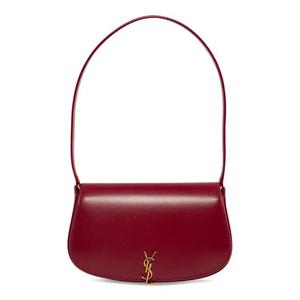 Сумки через плечо Saint Laurent Half-Moon Shoulder Bag «Cherry Jam»