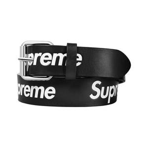 Ремни Supreme Repeat Leather Belt 'Black'