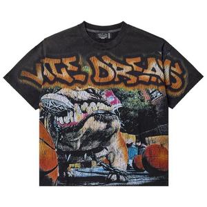 Футболки с коротким рукавом Vale Forever Bulldog Big Tee 'Black/Orange'