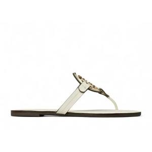 Сандалии Tory Burch Wmns Metal Miller Sandal '100 Светло-кремовый золотой'