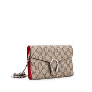 Маленькая сумка через плечо Dionysus Chain Wallet GG Coated Canvas