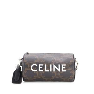 Сумка через плечо Logo Cylinder Bag Triomphe Coated Canvas
