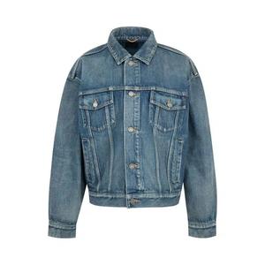 Джинсовая куртка Saint Laurent 70s Trucker Jacket 'Blue San Francisco'