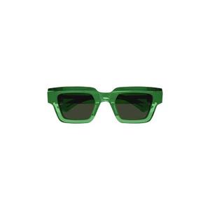 Солнцезащитные очки Bottega Veneta Hinge Square 'Green'
