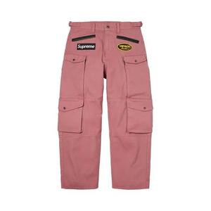 Брюки Supreme x Vanson Leathers Cordura Pant «Розовый»