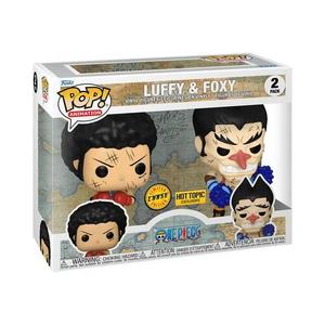Фигурки Funko POP! One Piece Luffy & Foxy (2 Pack) (Hot Topic Exclusive)