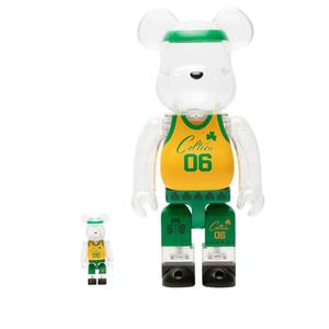 Набор фигурок Be@rbrick 400% & 100% Medicom Toy x Bodega x NBA