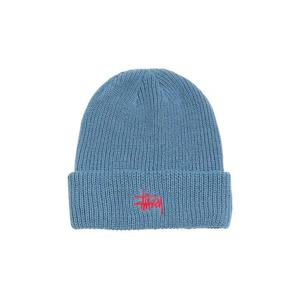 Бини Stussy Basic Stüssy Cuff Beanie 'Slate Blue'