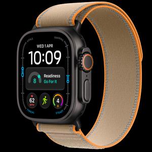 Apple Watch Ultra 4 49 мм, GPS + Cellular, титан, Black, ремешок Sand Trail Loop