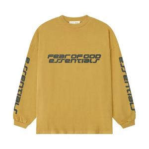 Футболки с длинным рукавом Fear of God Essentials 90's Long-Sleeve Tee 'Canyon'