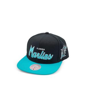 Бейсболка MLB Miami Marlins Cooperstown Evergreen Script