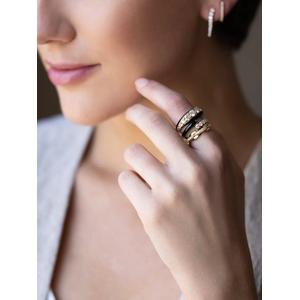 Кольцо Black Lola Diamond из желтого золота