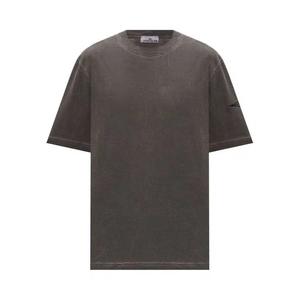 Футболки Stone Island Resin Coated Tee 'Grey'