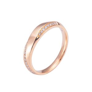 LITZ 18K Кольцо из розового золота C-WB0042F