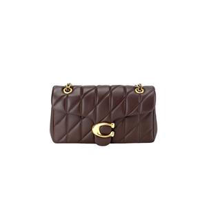 Женская сумка Tabby Shoulder Bag 26 с подушкой-квилтингом кленового цвета CP150