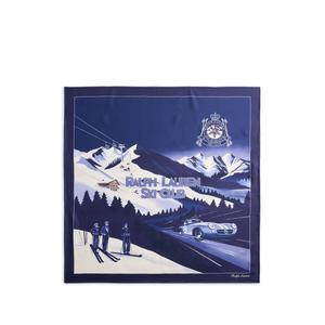 Шарф Ski Club с графичным принтом